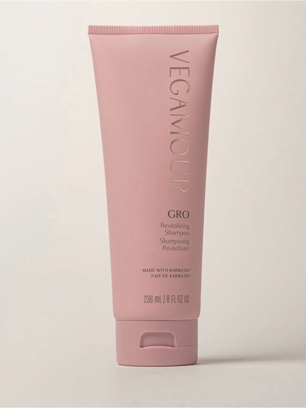 Vegamour GRO Revitalizing Shampoo 8 fl oz Full Size with Karmatin NEW sealed